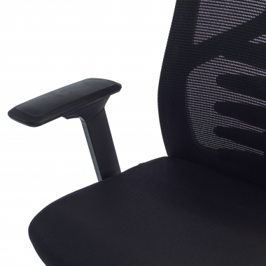 cadeira ergonomica preto quick malha mesh bracos regulaveis 3d apoio lombar apoio de cabeca 9