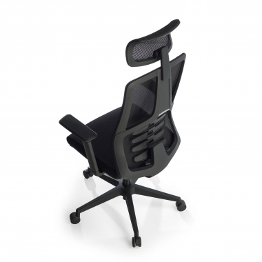 cadeira ergonomica preto quick malha mesh bracos regulaveis 3d apoio lombar apoio de cabeca 10