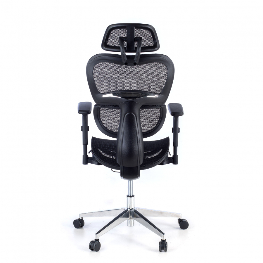 Cadeira Ergonômica Ergocity FX, base de alumínio e malha TechSport