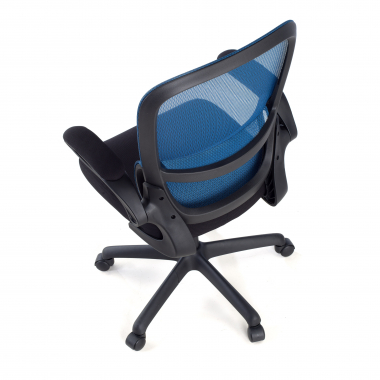 cadeira de escritorio azul river malha mesh bracos rebativeis apoio lombar 7