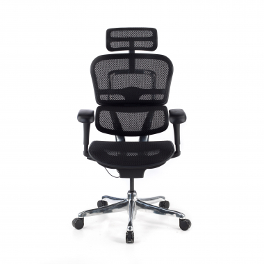 Cadeira executiva ergonomica Ergohuman Edition I, Estrutura preta