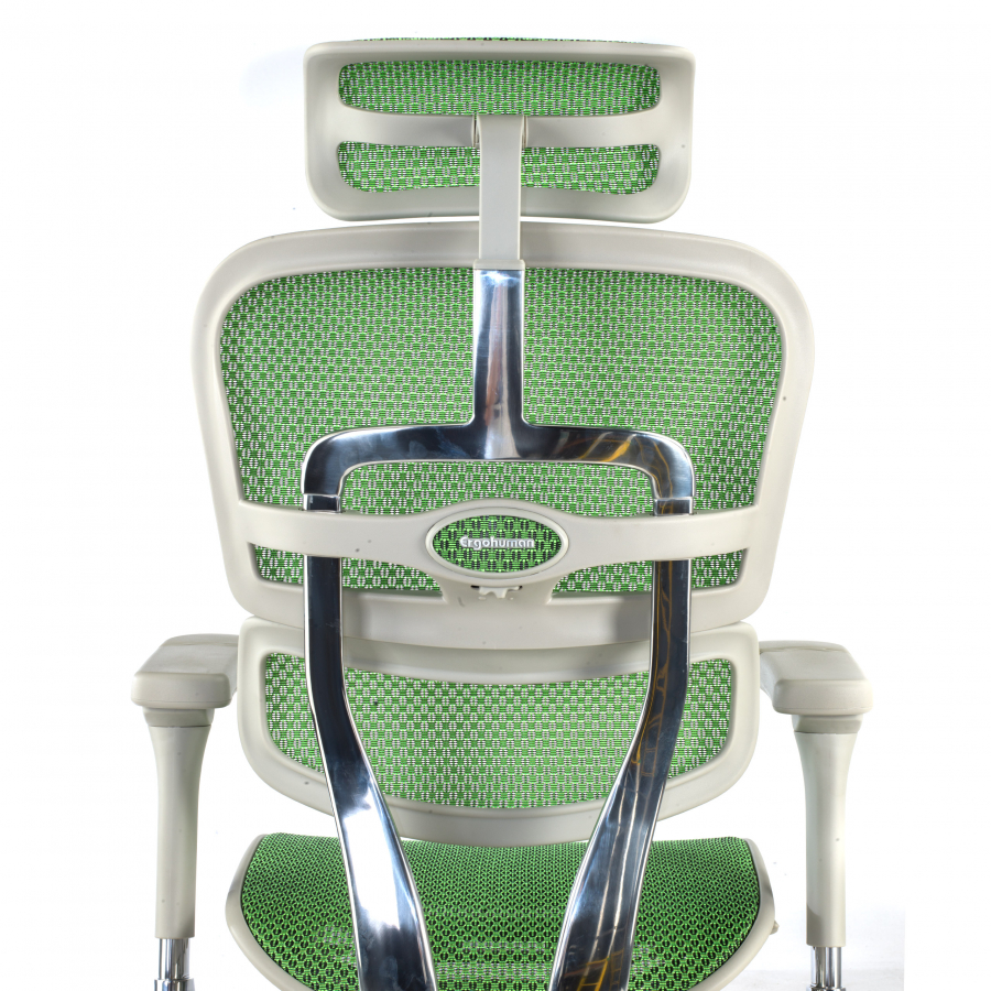 Cadeira executiva ergonomica Ergohuman Elite, Estrutura branca