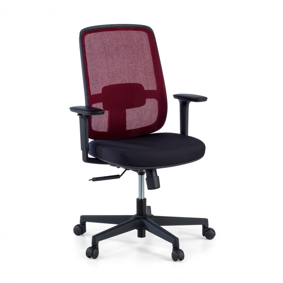 Cadeira de escritório profissional Kaito black, uso de 8 horas