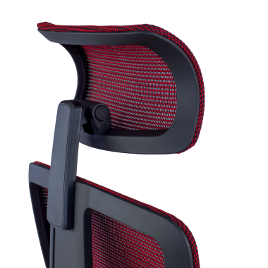 cadeira ergonomica vermelho quick malha mesh bracos regulaveis 3d apoio lombar apoio de cabeca 9
