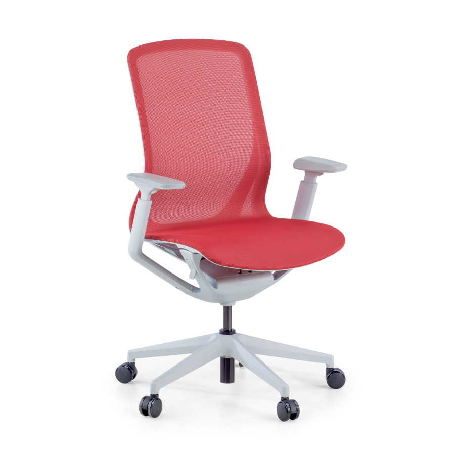 Cadeira de escritório design Kinet apoio ergonómico ajustável