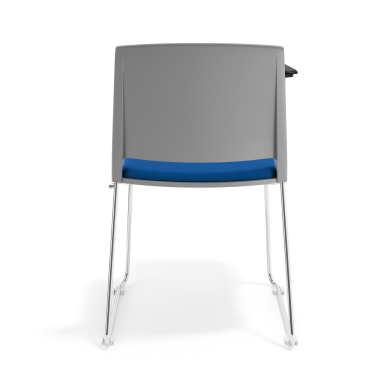 cadeira com palmatoria cinzento azul com pala de escrita estofada tecido sem bracos 4