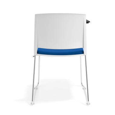 cadeira com palmatoria branco azul com pala de escrita estofada tecido sem bracos 4