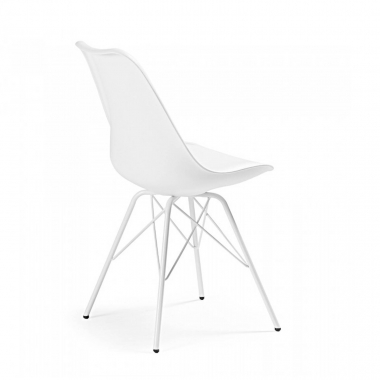 cadeira sala de espera branco cadeira pata metalica plastico sem bracos 6