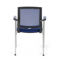 Cadeira de Visita Adam, Cómoda e Robusta, Estrutura metálica 210169 - (Outlet)