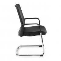Cadeira Visitante Bali, encosto ergonómico, pele sintética 210182 - (Outlet)