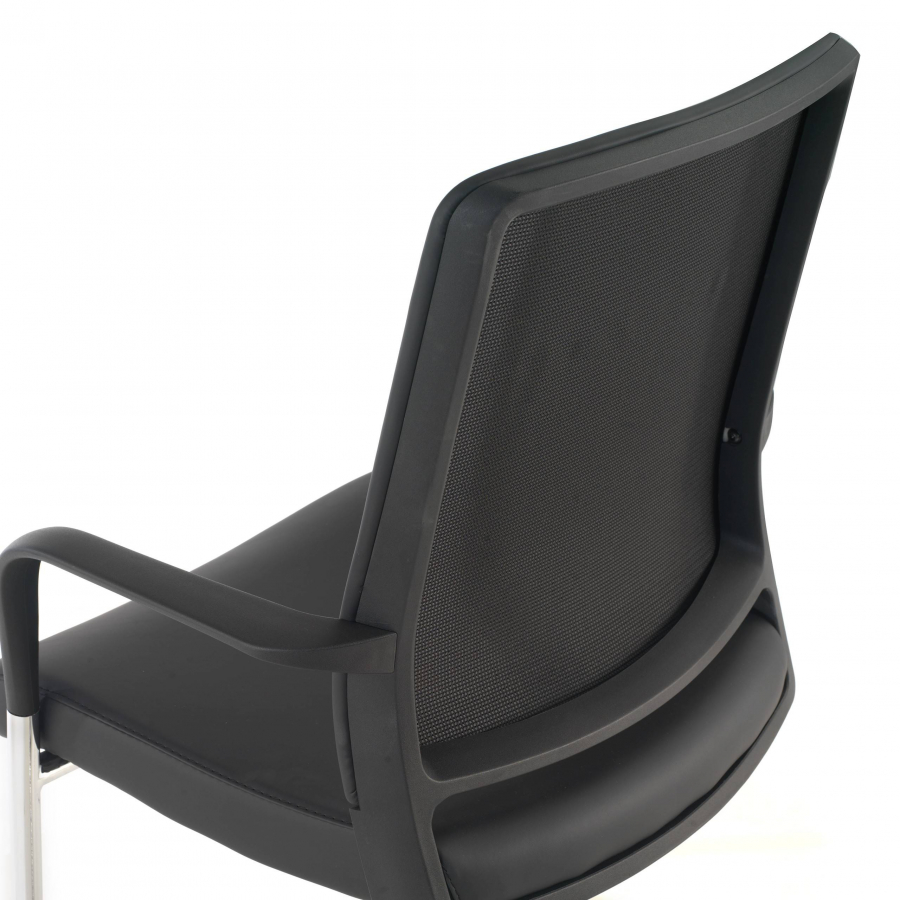 Cadeira Visitante Bali, encosto ergonómico, pele sintética 210182 - (Outlet)