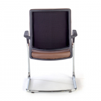 Cadeira Visitante Bali, encosto ergonómico, pele sintética 210211 - (Outlet)