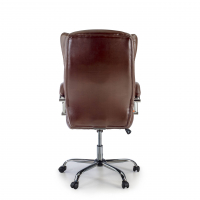 Cadeira Escritório Lugano, design elegante, base metálica 210235 - (Outlet)