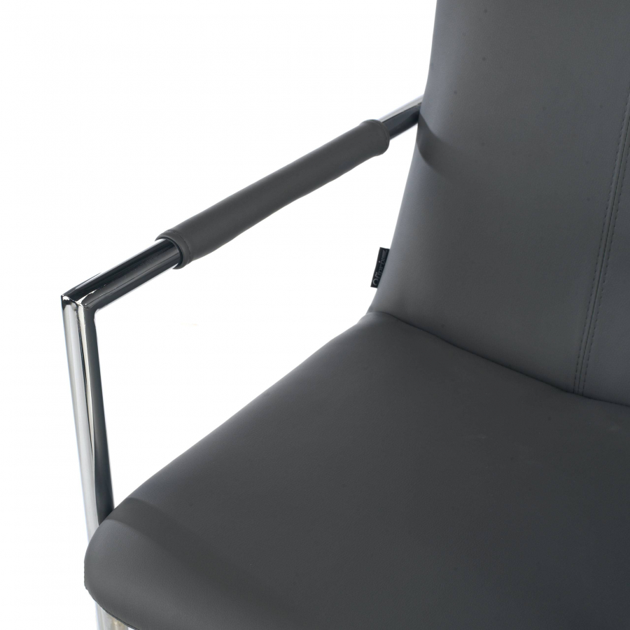 Cadeira Visitante Dallas Estructura metálica, Patín 210325 - (Outlet)