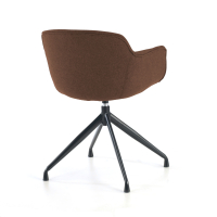 Cadeira de Reuniões Laure, Modelo Giratório 360º, Confortável