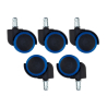Conjunto de rodas 65 mm para pisos duros