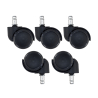 Conjunto de rodas Gaming 11x50mm, Revestimento de borracha