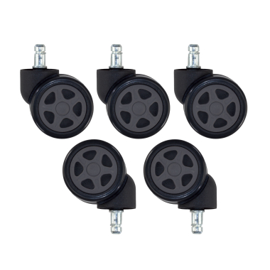 roda cadeira de escritorio cinza 11x60mm gaming 1