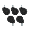 Conjunto de rodas 65 mm para pisos duros