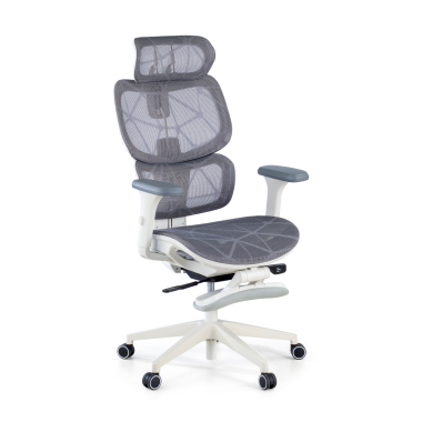 Cadeira ergonomica Every, com Apoia Pés Extensível, malha