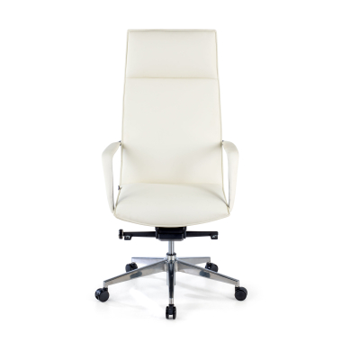 poltrona de escritorio branco hamilton pele sintetica bracos fixos 3