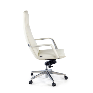 poltrona de escritorio branco hamilton pele sintetica bracos fixos 5