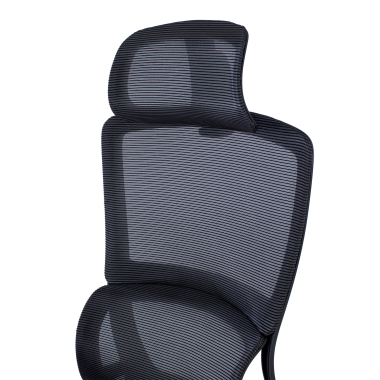cadeira ergonomica preto com reposapes malha mesh bracos regulaveis 3d apoio lombar duplo apoio de cabeca apoio de pes extensivel 10