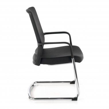 Cadeira Visitante Bali, encosto ergonómico, pele sintética 210665 - (Outlet)