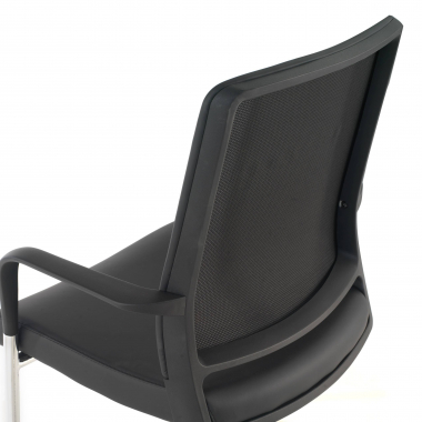 Cadeira Visitante Bali, encosto ergonómico, pele sintética 210665 - (Outlet)