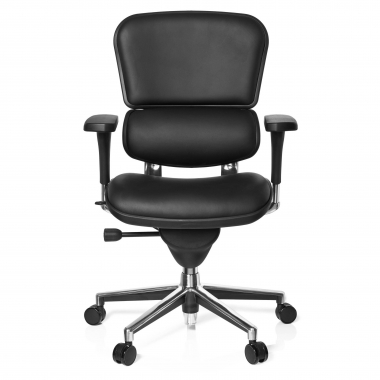 Cadeira de escritório Ergohuman pele natural, alumínio 210714 - (Outlet)
