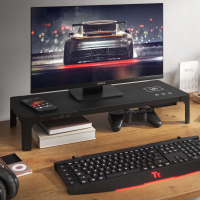 Suporte monitor com carregador wireless + USB Eon