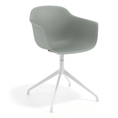 cadeira de reuniao branco antracite base piramide plastico bracos fixos 1