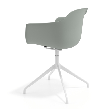 cadeira de reuniao branco antracite base piramide plastico bracos fixos 5