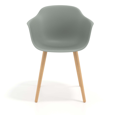 cadeira nordica antracite giratoria madeira plastico bracos fixos 6