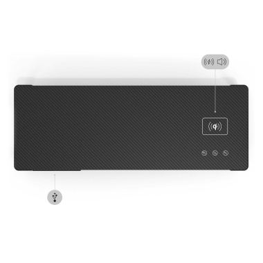 suporte para monitor preto eon 5