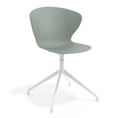 cadeira de reuniao branco antracite base piramide plastico bracos fixos 1