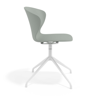 cadeira de reuniao branco antracite base piramide plastico bracos fixos 3