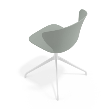 cadeira de reuniao branco antracite base piramide plastico bracos fixos 7