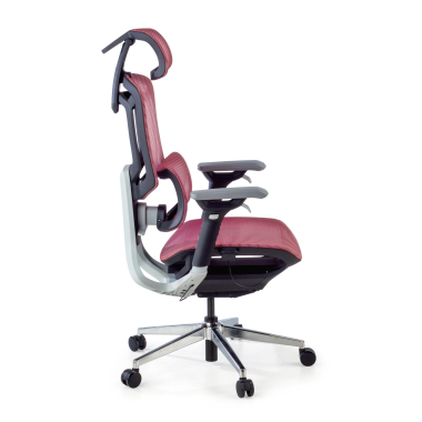 cadeira ergonomica vermelho valkyr malha mesh bracos regulaveis 4d apoio lombar duplo apoio de cabeca 11