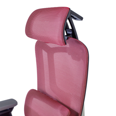 cadeira ergonomica vermelho valkyr malha mesh bracos regulaveis 4d apoio lombar duplo apoio de cabeca 10