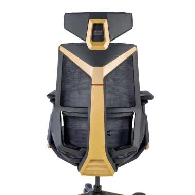 cadeira gaming amarelo blooddragon malha mesh bracos regulaveis 6d apoio lombar apoio de cabeca 6