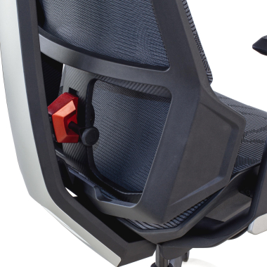 cadeira gaming cinza blooddragon malha mesh bracos regulaveis 6d apoio lombar apoio de cabeca 5