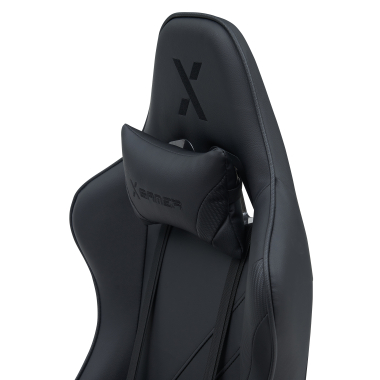 cadeira gaming preto epic pele sintetica bracos moveis almofada lombar e cervical apoio de cabeca apoio de pes extensivel 5