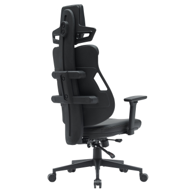 cadeira gaming preto phoenix tecido bracos regulaveis 3d apoio de cabeca 7