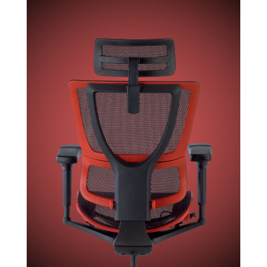 cadeira gaming vermelho cadeira gaming malha mesh bracos regulaveis 5d apoio lombar apoio de cabeca 3