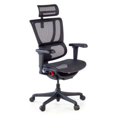 cadeira gaming preto cadeira gaming malha mesh bracos regulaveis 5d apoio lombar apoio de cabeca 1