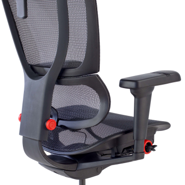 cadeira gaming preto cadeira gaming malha mesh bracos regulaveis 5d apoio lombar apoio de cabeca 4