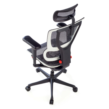 cadeira gaming branco cadeira gaming malha mesh bracos regulaveis 5d apoio lombar apoio de cabeca 11