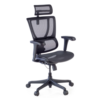 cadeira ergonomica preto cadeira de escritorio malha mesh bracos regulaveis 3d apoio lombar apoio de cabeca 1