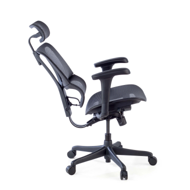 cadeira ergonomica preto cadeira de escritorio malha mesh bracos regulaveis 3d apoio lombar apoio de cabeca 4